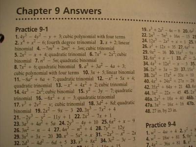algebra 1 workbook answers pdf