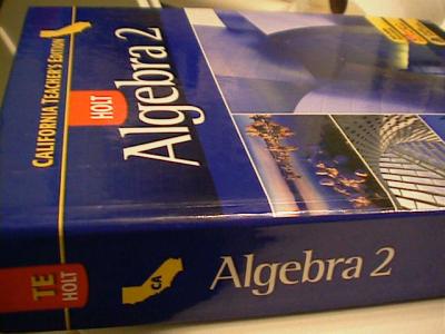 Holt california algebra 2 homework help
