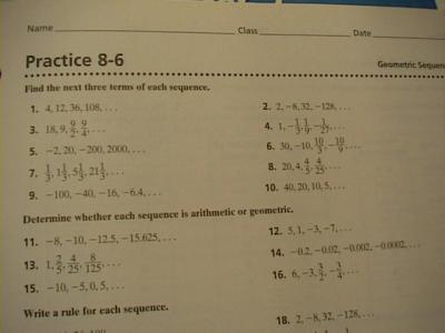 glencoe algebra 1 homework practice workbook answer key