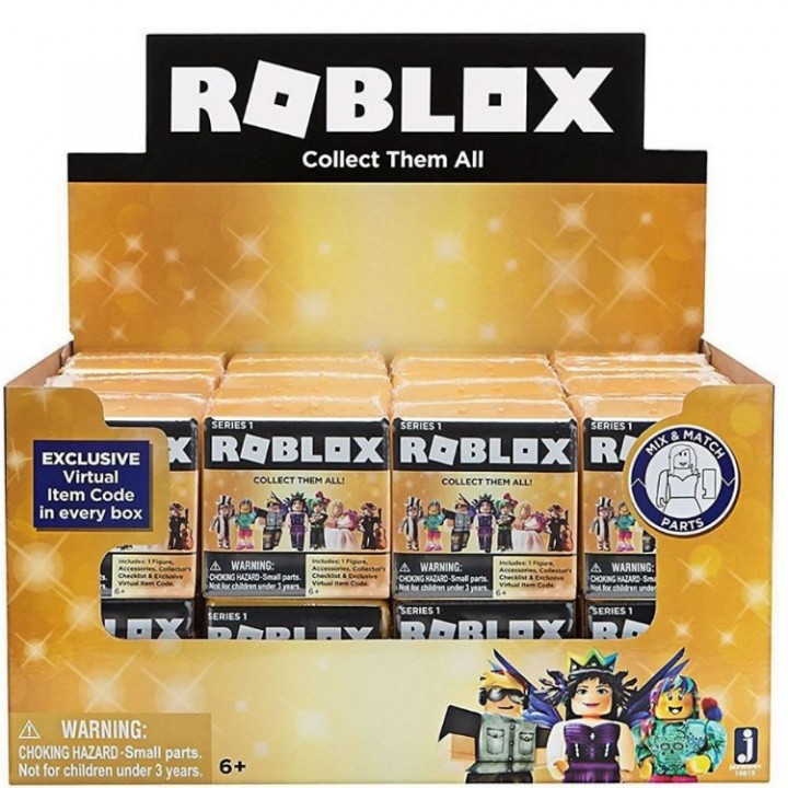 roblox action collection series 6 mystery figure includes 1 figure exclusive virtual item walmart com walmart com