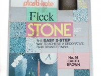 Plasti-Kote Fleck Stone Spray Paint (Deep Green Meadow), Faux Granite  Finish
