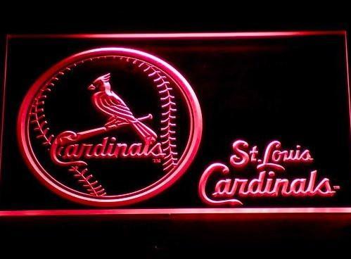 St Louis Cardinals LED Sign Light Game Neon Acrylic Carved 