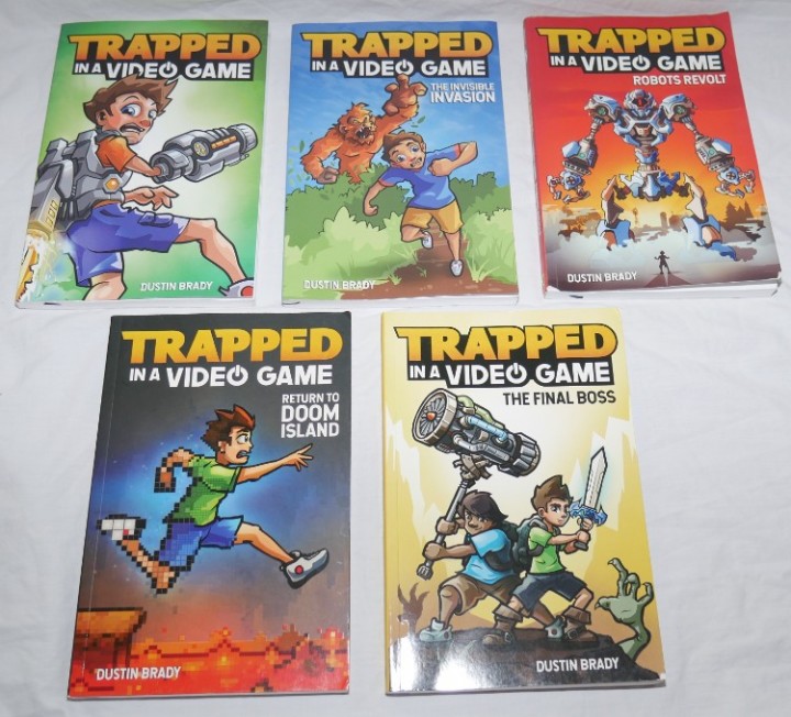 Trapped in a Video Game: Robots Revolt by Brady, Dustin