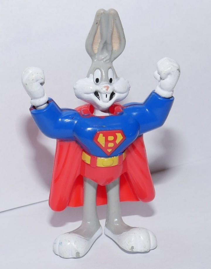 eBlueJay: Super Bugs Looney Tunes Bugs Bunny McDonald's Happy Meal toy  vintage 1991 Superman