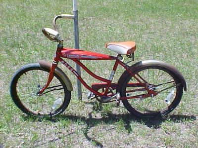 Antique ROSS POLO Bicycle Bike Red Bicycle Barn Find