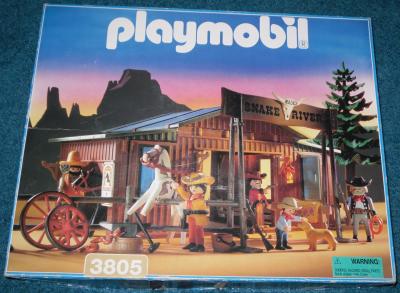 eBlueJay: Playmobil 3805 Pioneer Snake River Canyon Western