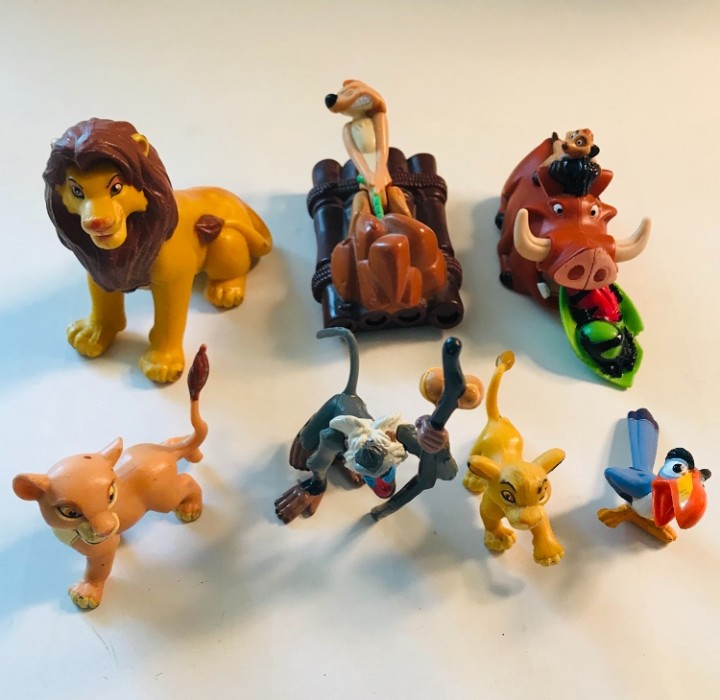 eBlueJay: 7 Disney Lion King Figure Lot Baboon
