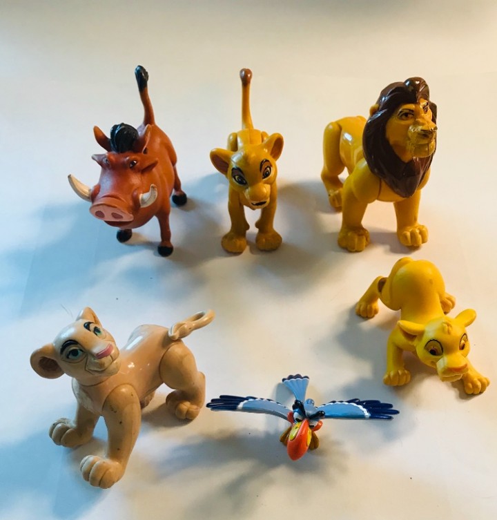 eBlueJay: 6 Disney Lion King Figure Lot Bird
