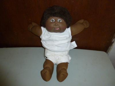 cabbage patch doll dark skin