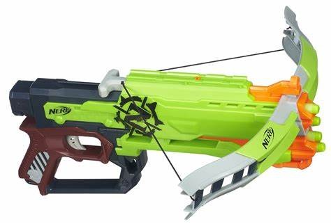 Hylde national Veluddannet eBlueJay: Nerf Zombie Strike crossbow / Crossfire Blaster + 4 Darts