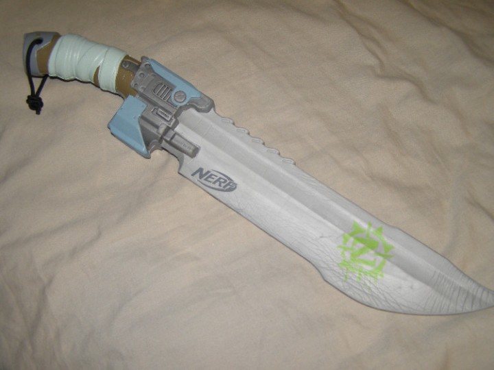 eBlueJay: Zombie Foam Machete knife / sword 19" EXC