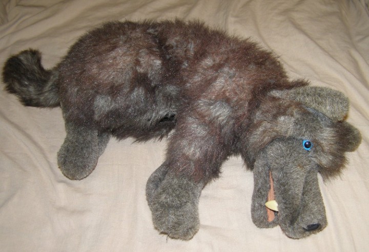 eBlueJay: Folkmanis Folktails Big Bad Wolf Hand Puppet Toy Large 32