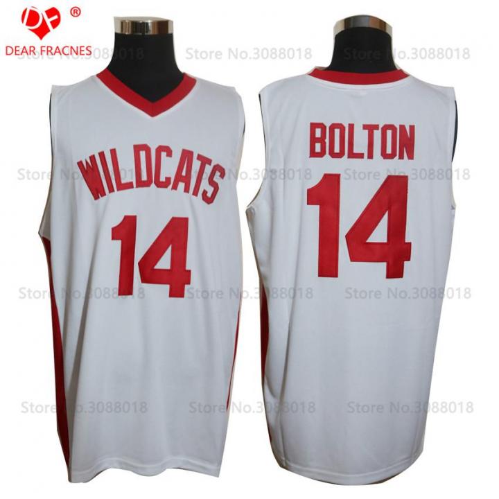 Tops  High School Musical Wildcats Troy Bolton Jersey Size Medium