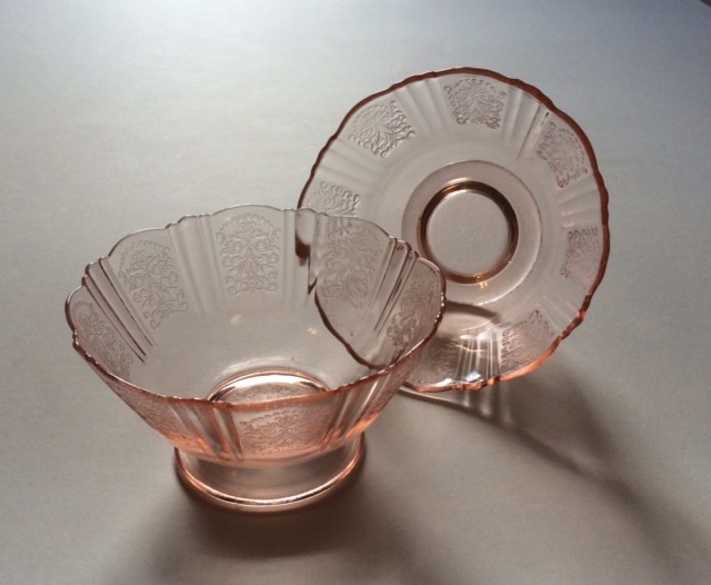 Ebluejay Pair Of Pink American Sweetheart Footed Sherbet Dish Bowls Depression Glass Macbeth Evans,How To Make Copyright Symbol