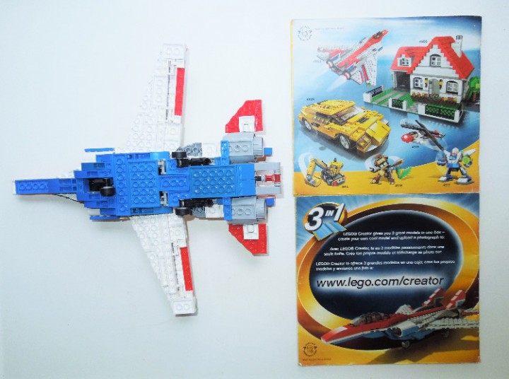 instruktør Spiller skak spiller eBlueJay: 2007 Lego Creator #4953 Fast Flyers Building Set Complete With  Booklets No Box
