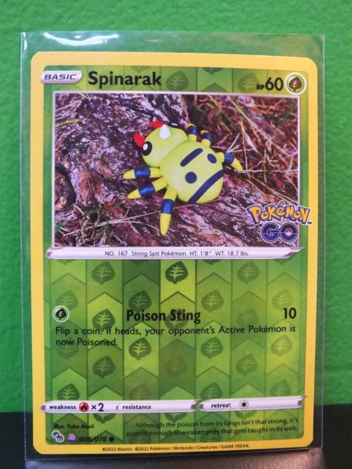 Spinarak (Peelable Ditto) (006/078) [Pokémon GO]