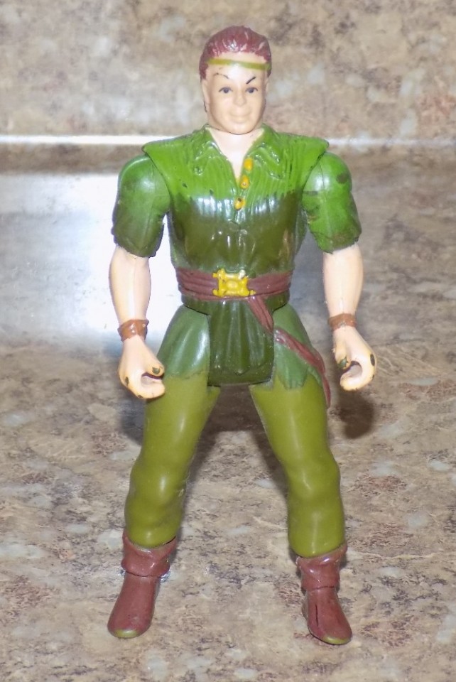 eBlueJay: Hook Movie Peter Pan Air Attack Figure Mattel 1991 Robin Williams