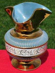 Ebluejay N C Golden Century Made In Italy Vase 5058 22 Unique