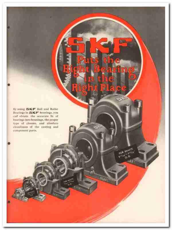 eBlueJay: SKF Industries Inc 1945 vintage industrial catalog ball ...