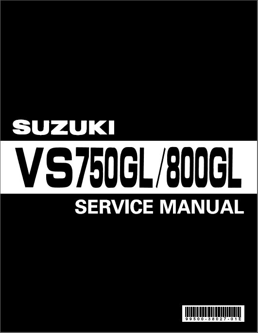 Workshop manual Suzuki VS 800 Intruder